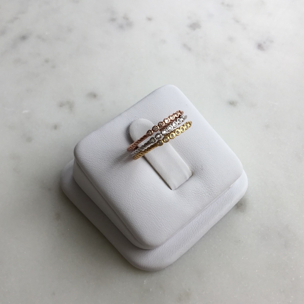 Sterling 3 Piece Ring Set - Picture 11 of 16